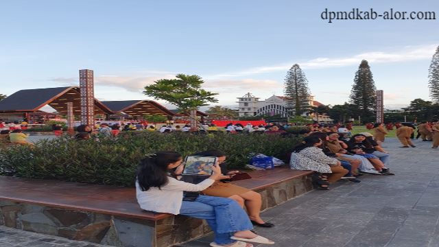 Taman Kota Tondano :Taman Favorit di Kota Minahasa